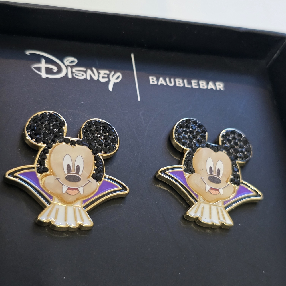 BaubleBar Mickey Mouse Vampire Earrings